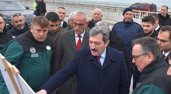 Samsun Valisi Tavlı, Yakakent OSB'de Güzelceçay Çayı ıslah çalışmalarını inceledi