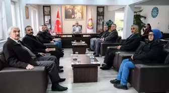 Seydişehir Belediye Başkanı Hasan Ustaoğlu, siyasi parti ilçe başkanlarıyla buluştu