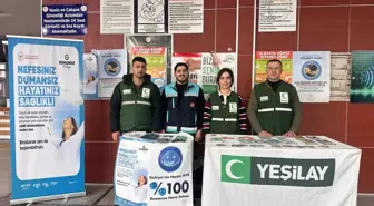 Şırnak'ta 'Dünya Sigarayı Bırakma Günü' kapsamında etkinlik düzenlendi