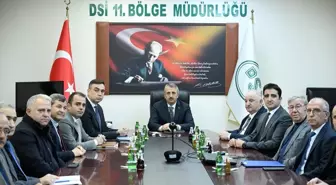 Su Yönetimi Değerlendirme Toplantısı, DSİ 11. Bölge Müdürlüğünde yapıldı