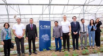 TİKA'dan Vietnam'da tayfundan etkilenen çiftçilere sera desteği