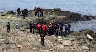 Trabzon'da denize düşen kişinin cesedi bulundu