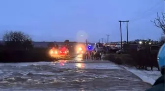 Yunanistan'da sel sularına kapanan sürücü hayatını kaybetti