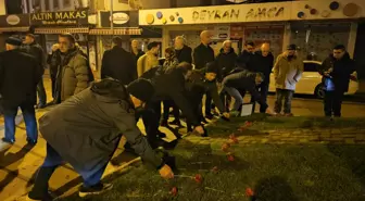 Zonguldak'ta saat 04.17'de anma etkinliği