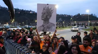 Galatasaray Rize'ye gitti