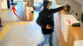 İstanbul'un göbeğinde banka soygunu: O anlar güvenlik kamerasında