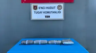 MSB: Van hudut hattında 5 kilo uyuşturucu ele geçirildi