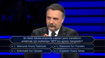 İki farklı banka arasında yapılan para transferini anlatmak için kullanılan 'EFT'nin açılımı hangisidir?