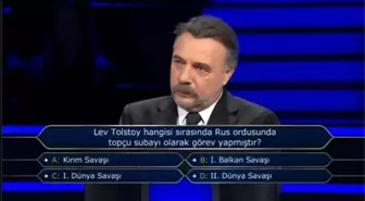 Lev Tolstoy hangisi sırasında Rus Ordusunda topçu subayı olarak görev yapmıştır?