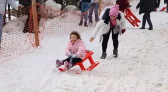 Ordu'da 1500 rakımlı yaylada kar festivali