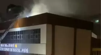 Başkentte saunada çıkan yangın söndürüldü