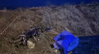 Nevşehir'de şarampole devrilen motosikletin sürücüsü öldü