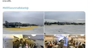 Türk Hava Kuvvetleri'nden Kıbrıs Adası'nda eğitim uçuşu