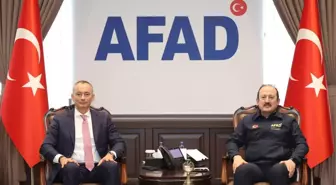AFAD Başkanı Pehlivan, Gazze Barış Kurulu Yüksek Temsilcisi Mladenov'u kabul etti