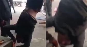 İnfial yaratan görüntü! İşkencecilerin tamamı gözaltına alındı
