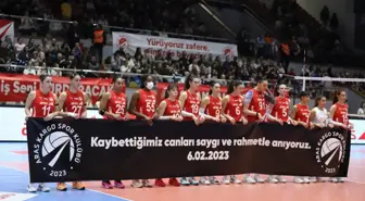 Aras Kargo Spor Kulübü, 6 Şubat'ın yıl dönümünde AFAD çalışanlarını ağırladı