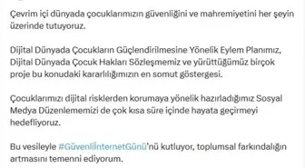 Bakan Göktaş, 'Güvenli İnternet Günü'nü kutladı