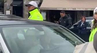 Bebek'te trafiği kapatıp aracında dans eden kadın gözaltına alındı; kaçarken yakalandı