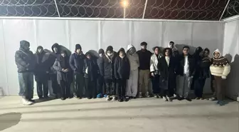 Edirne'de 18 kaçak göçmen yakalandı