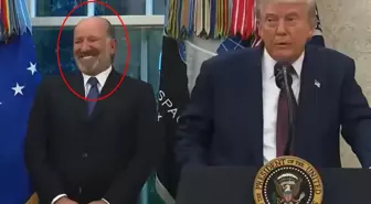 Olay görüntü! Trump'ı sus pus eden soru, bakanı gülme krizine soktu