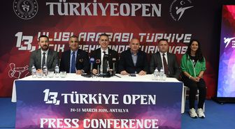 13. Uluslararası Türkiye Açık Tekvando Turnuvası yarın Antalya'da başlayacak