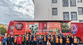 1915 Çanakkale Şehitlik Gezici Müzesi Seydişehir'de