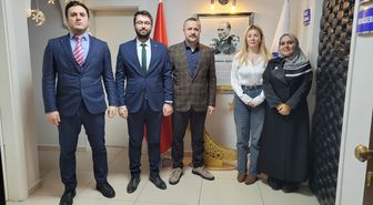 AA Samsun Bölge Müdürlüğüne Yeşilay'dan ziyaret