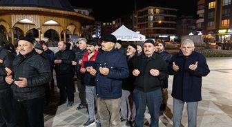 ABD ile İsrail'in İran'a yönelik saldırıları Amasya'da protesto edildi