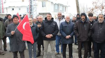 ABD ve İsrail'in İran'a saldırıları Ağrı'da protesto edildi