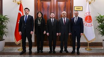 Adalet Bakanı Gürlek, DEM Partili Buldan ve Sancar ile görüştü