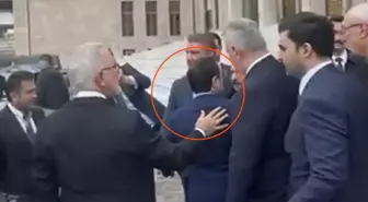 Adalet Bakanı Gürlek Meclis'ten AK Partili vekillerin çemberinde ayrıldı