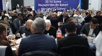 Adalet Bakanı Gürlek, Nevşehir'de 'Vefa iftarı' programına katıldı Açıklaması