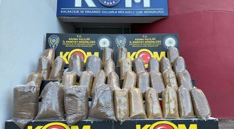 Adana'da 1 ton 650 kilogram kaçak tütün ele geçirildi