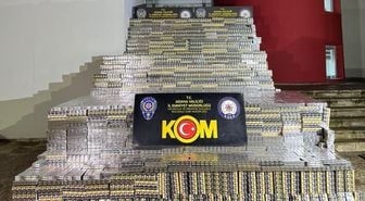 Adana'da 150 bin paket kaçak sigara ele geçirildi