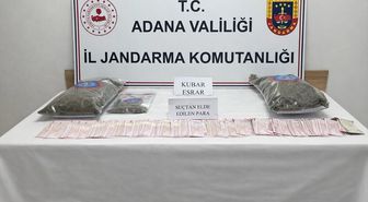 Adana'da 2 kilo 115 gram esrar ele geçirildi