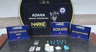 Adana'da evinde uyuşturucu bulunan zanlı tutuklandı