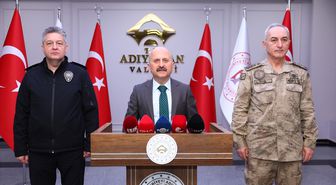 Adıyaman Valisi Varol, aylık asayiş verilerini açıkladı