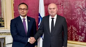 AGİT Genel Sekreteri Sinirlioğlu, TÜRKPA Genel Sekreteri Hasan ile görüştü