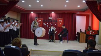 Ağlı'da İstiklal Marşı'nın kabulünün yıl dönümü kutlandı