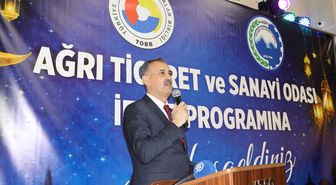 Ağrı Valisi Bozkurt iş insanlarıyla iftarda bir araya geldi