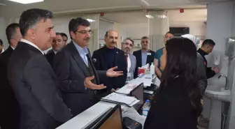 AK Parti Batman Milletvekili Nasıroğlu hastaneye ziyarette bulundu