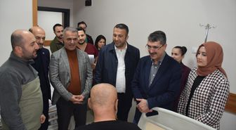 AK Parti Batman Milletvekili Nasıroğlu'ndan hastalara ziyaret