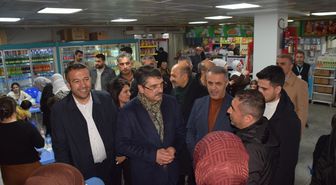 AK Parti Batman Milletvekili Nasıroğlu'ndan hastaneye ziyaret