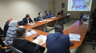 AK Parti Düzce heyeti, DÜ Rektörü Sözbir ve hastane yönetimiyle toplantı yaptı