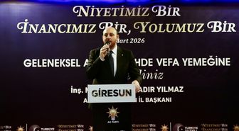 AK Parti Genel Başkan Yardımcısı Büyükgümüş, Giresun'da iftar programında konuştu Açıklaması