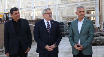 AK Parti Genel Başkan Yardımcısı Yayman Hatay Arkeoloji Müzesi'ndeki çalışmaları inceledi