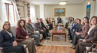 AK Parti Genel Merkez Kadın Kolları Başkanı Ercan'dan Vali Sezer'e ziyaret