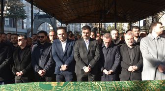 AK Parti Genel Sekreteri İnan'ın babaannesi son yolculuğuna uğurlandı