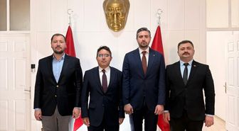 AK Parti Muğla İl Başkanı Güngör, Marmaris Kaymakamı Kaya'yı ziyaret etti