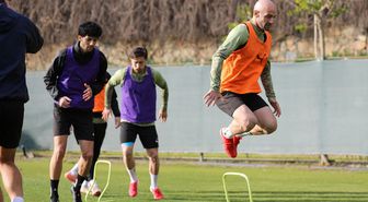 Alanyaspor, Galatasaray maçının hazırlıklarına başladı